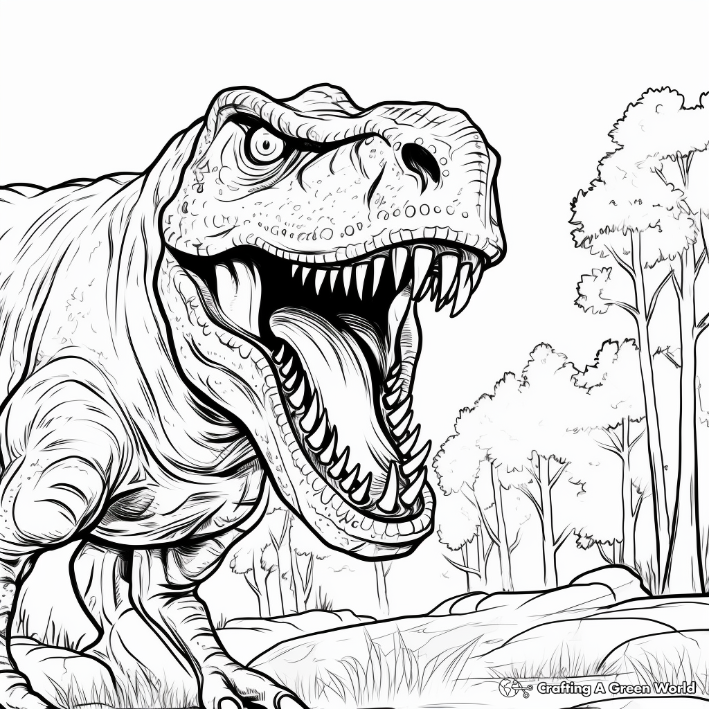 Giganotosaurus coloring pages