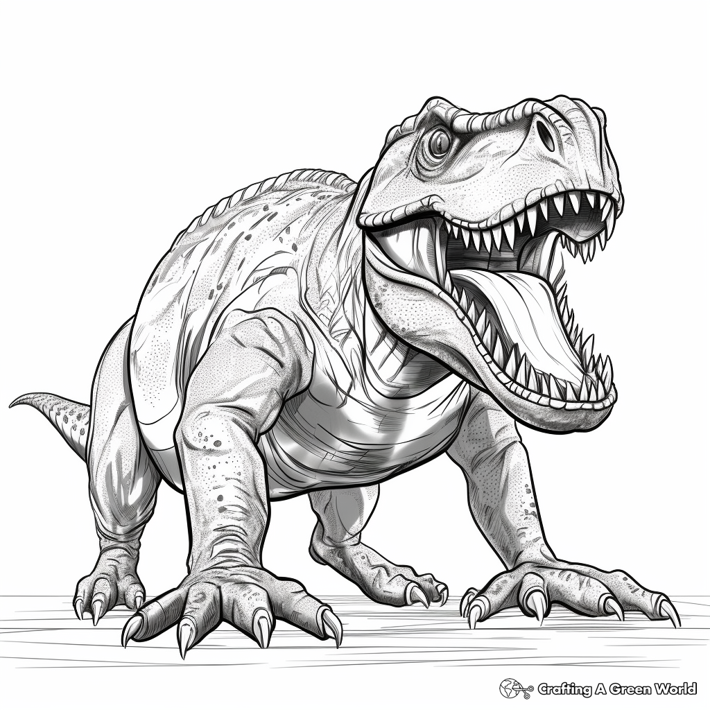 Giganotosaurus coloring pages