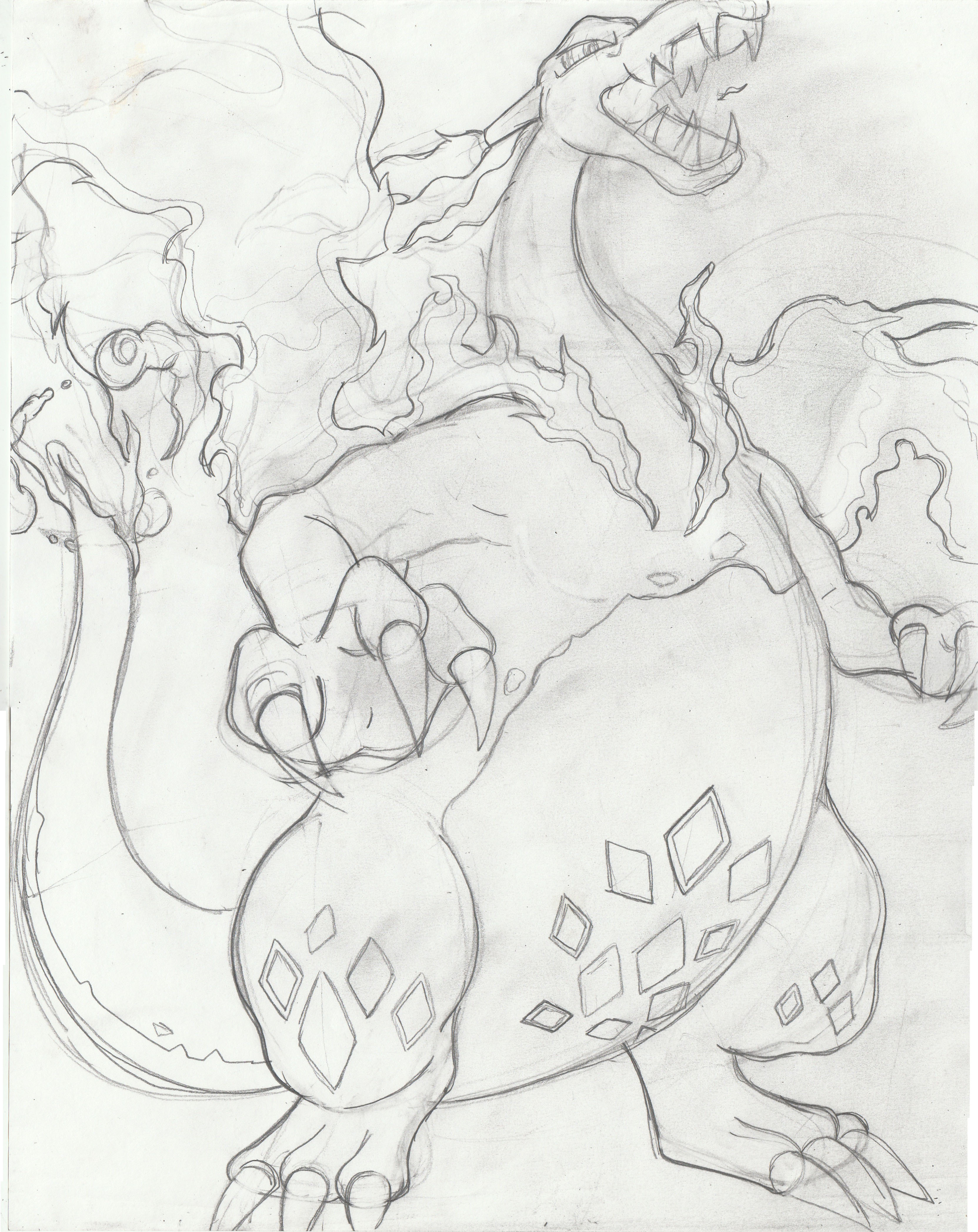 Gigantamax charizard by redfern on