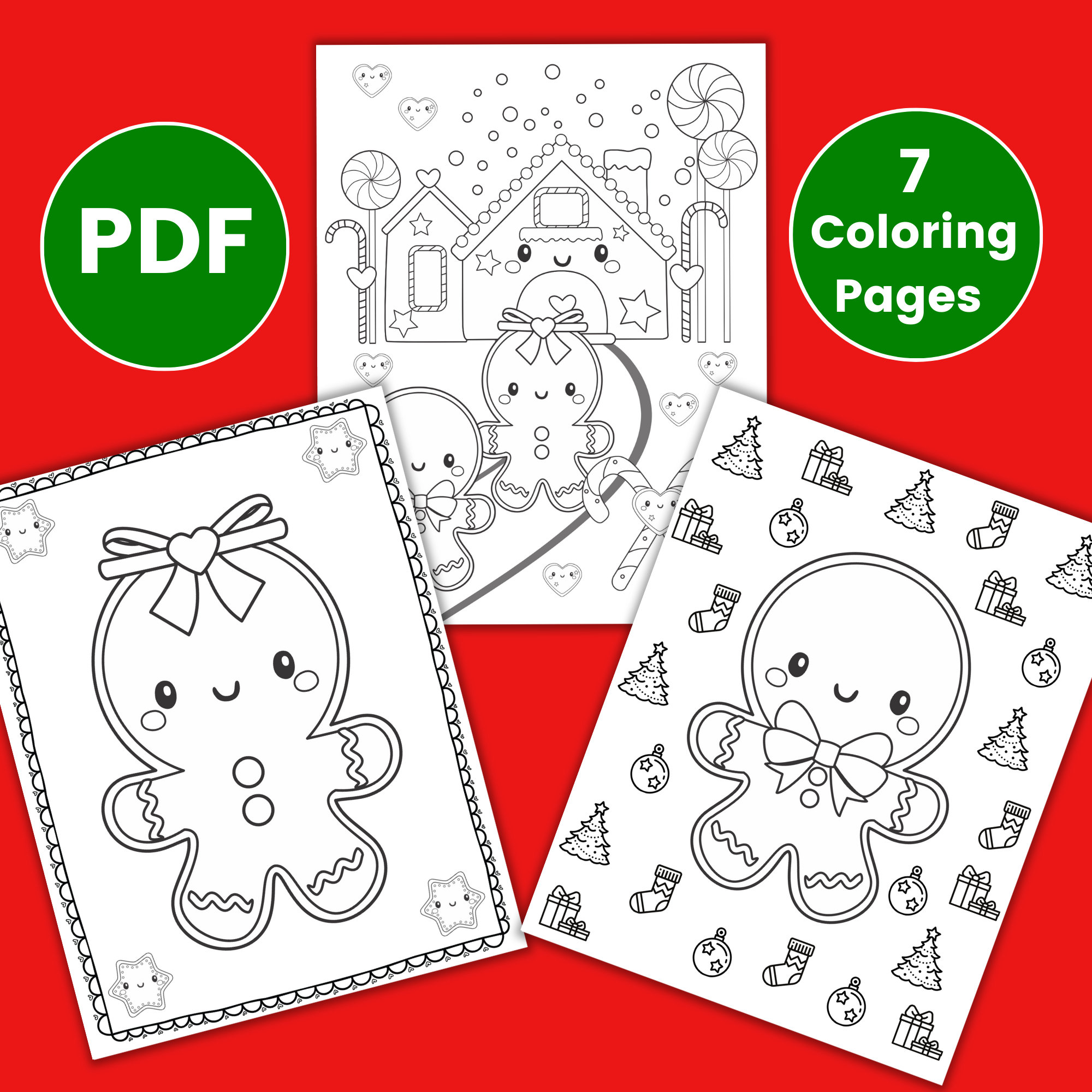 Gingerbread man coloring pages gingerbread girl kids party games christmas activities gingerbread party favor christmas coloring pages