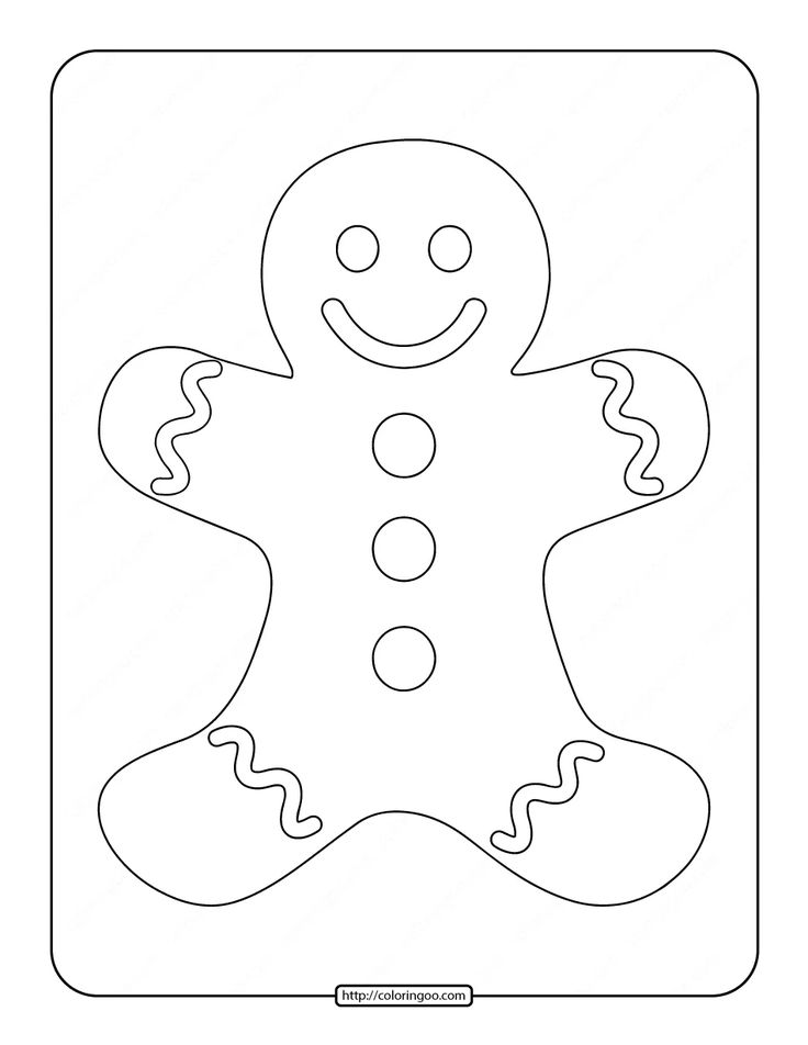 Printable gingerbread man coloring page gingerbread man coloring page christmas coloring pages gingerbread man drawing