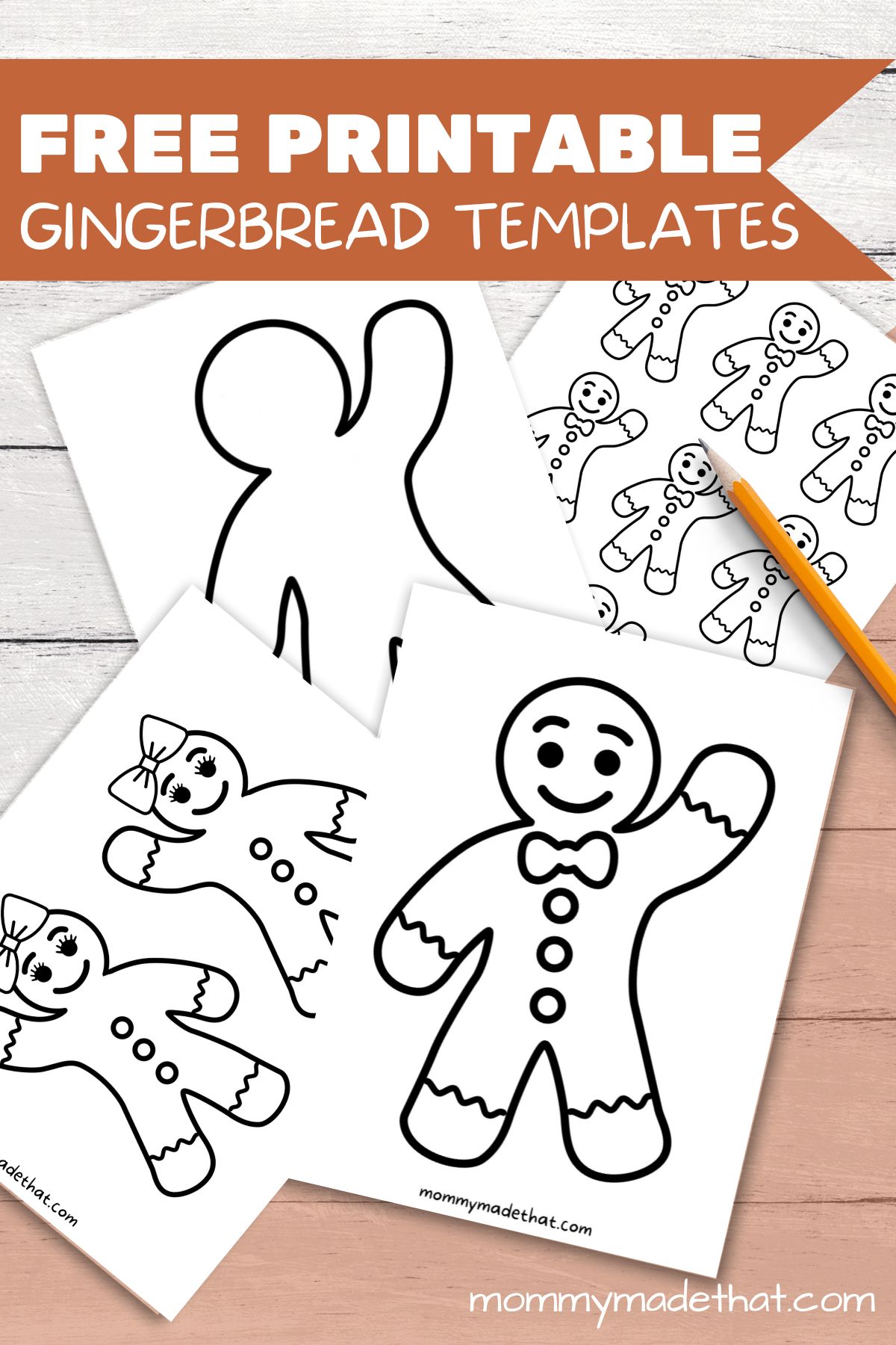 Gingerbread man templates gingerbread girl too free printables