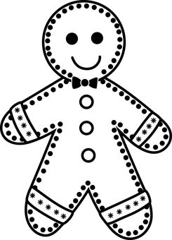 Download ggerbread man cookie christmas royalty