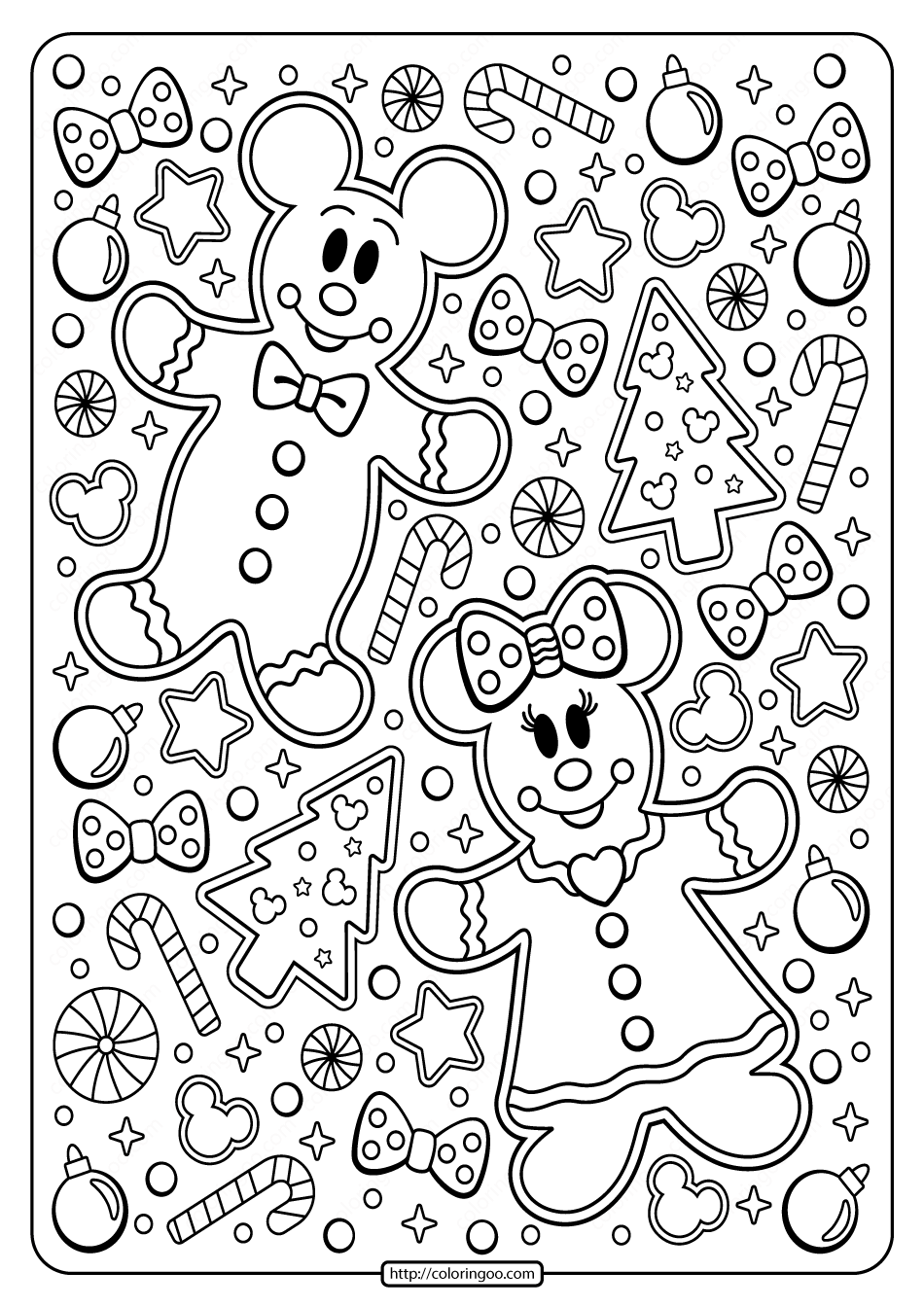 Mickey â minnie mouse holiday coloring page disney coloring pages kids christmas coloring pages christmas coloring books