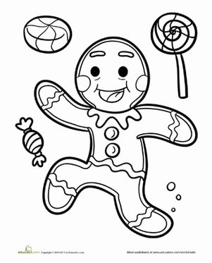 Gingerbread man coloring page gingerbread man coloring page christmas coloring pages candyland