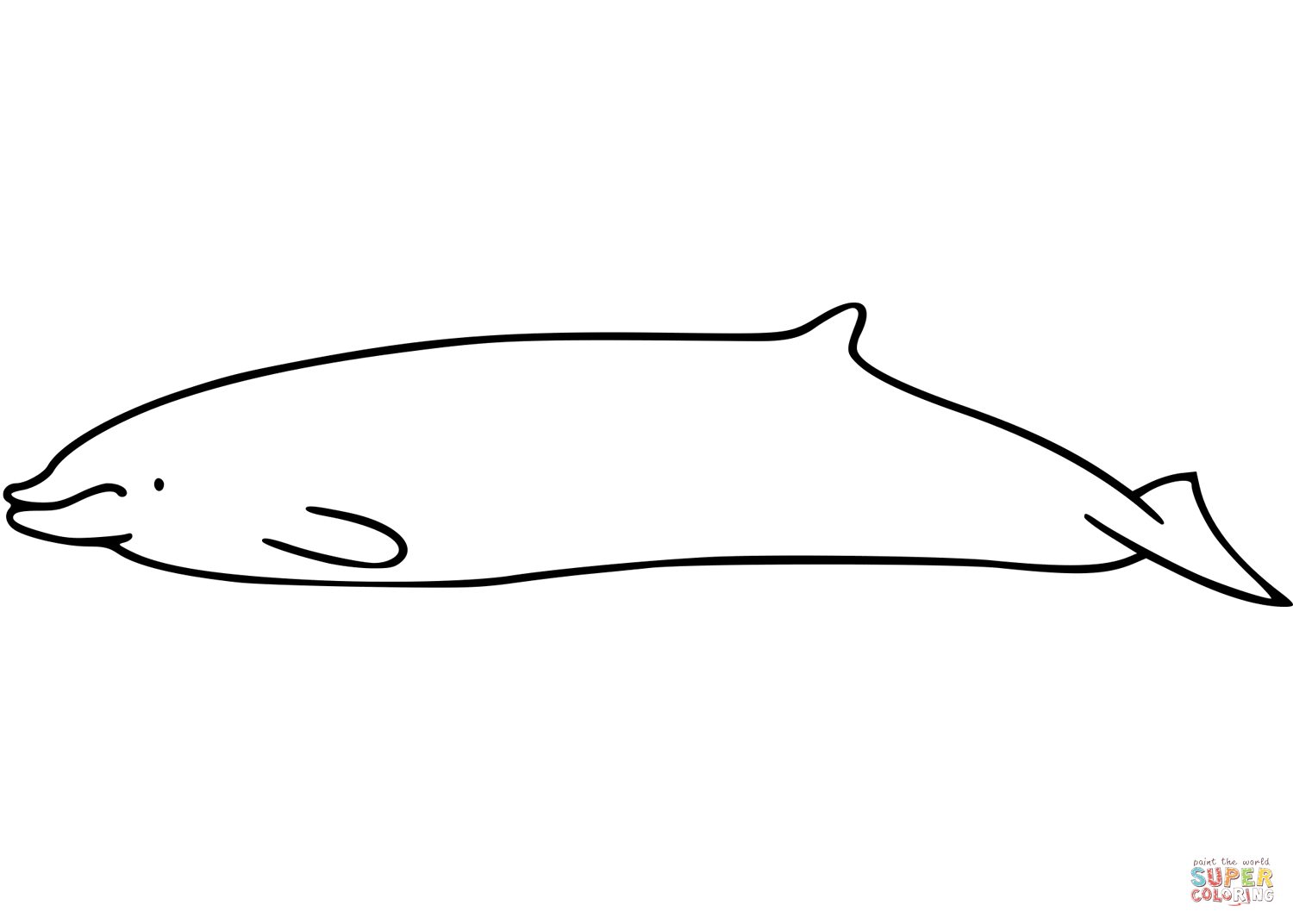 Cuviers beaked whale coloring page free printable coloring pages