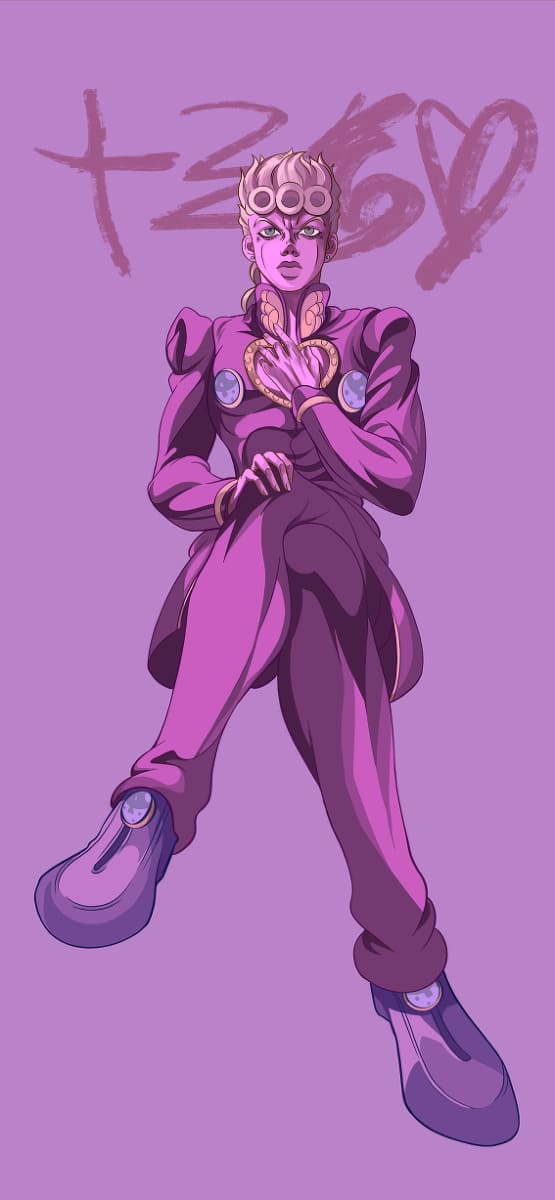 Download Free 100 Giorno Giovanna Fanart Phone Wallpapers