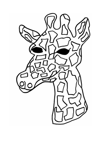 Giraffe mask template teaching resources