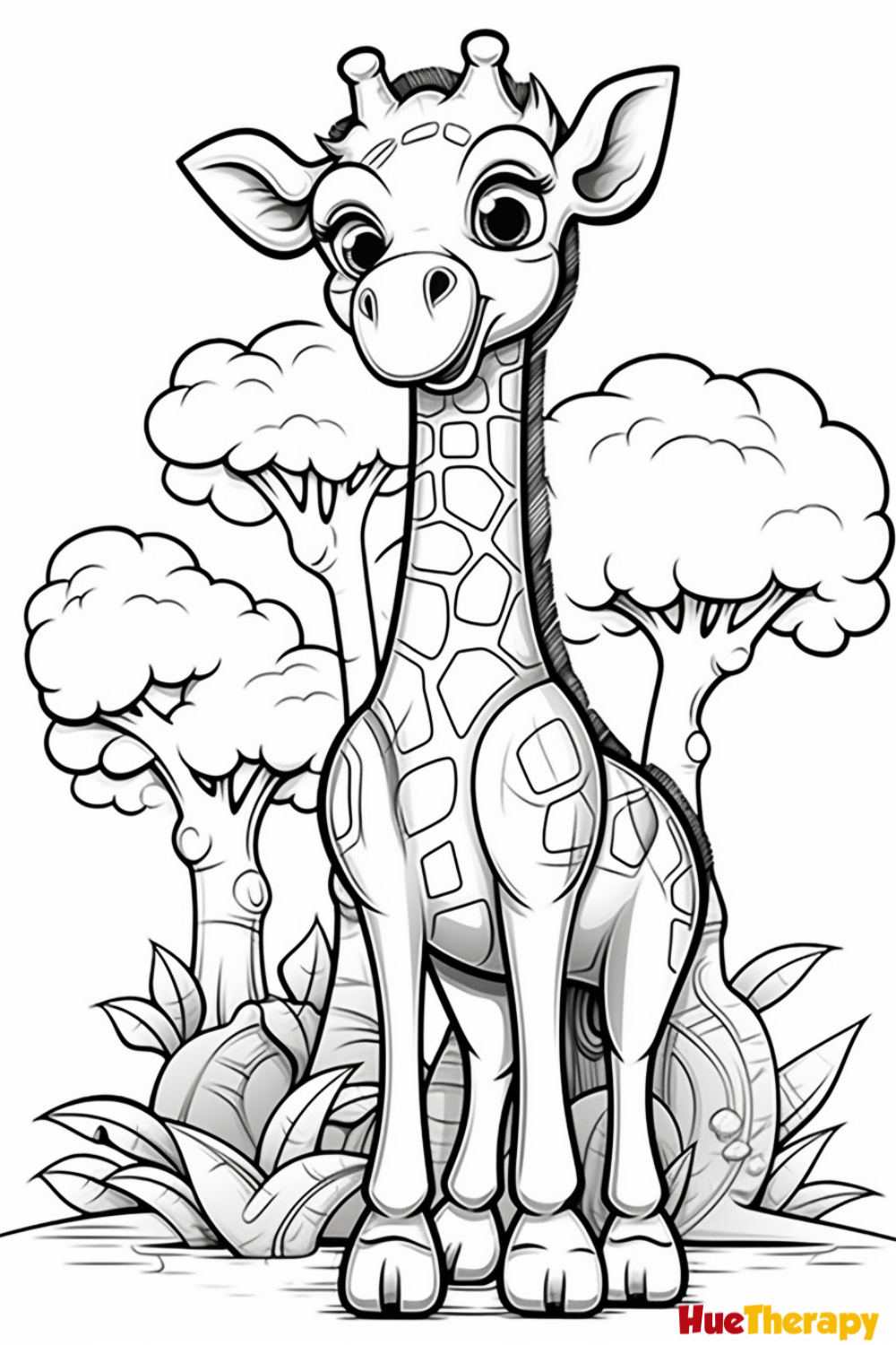 Free printable giraffe coloring pages for kids giraffe coloring pages coloring book art cute coloring pages