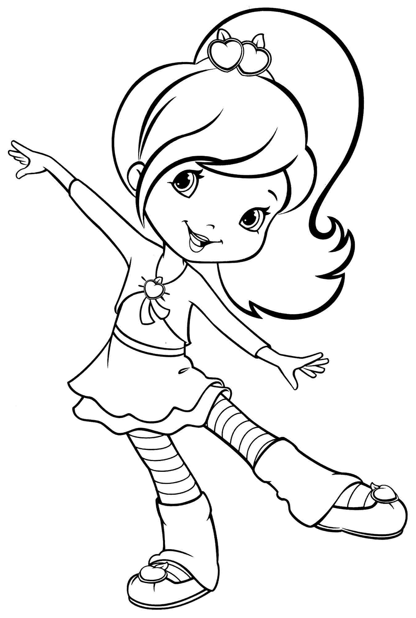 Coloring pages for girls