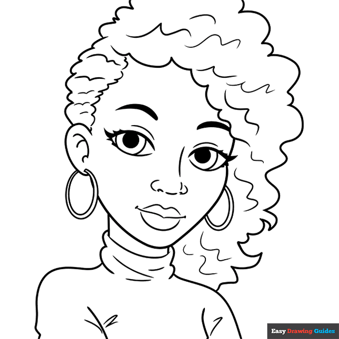 Free printable girls coloring pages for kids