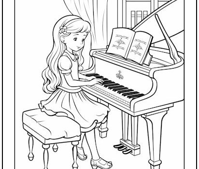 Tag music coloring page print it free