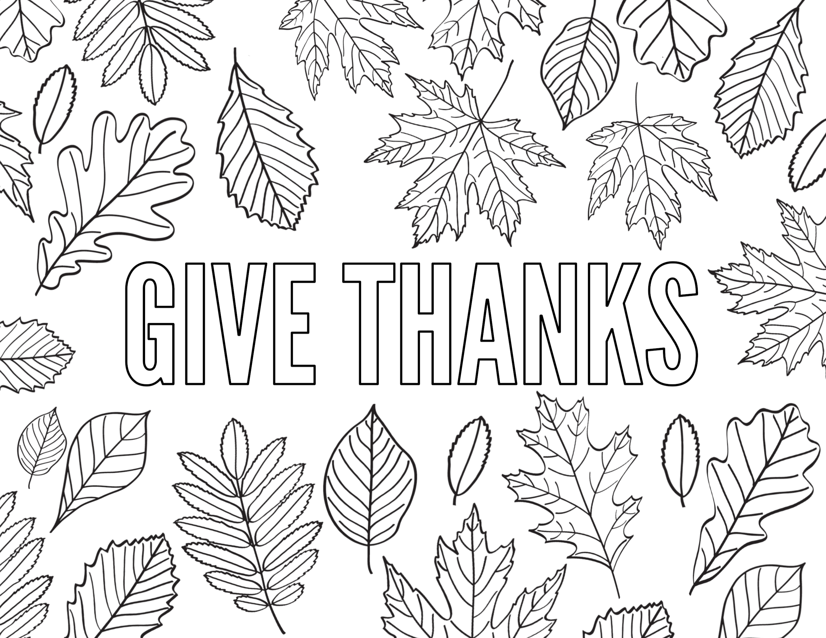 Thanksgiving coloring pages free printable