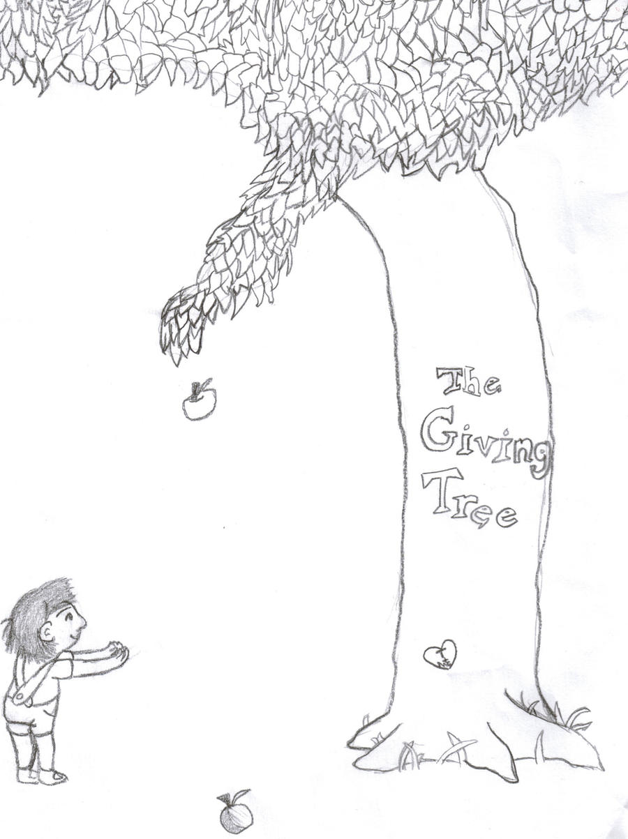 The giving tree fan art by videogamelover on