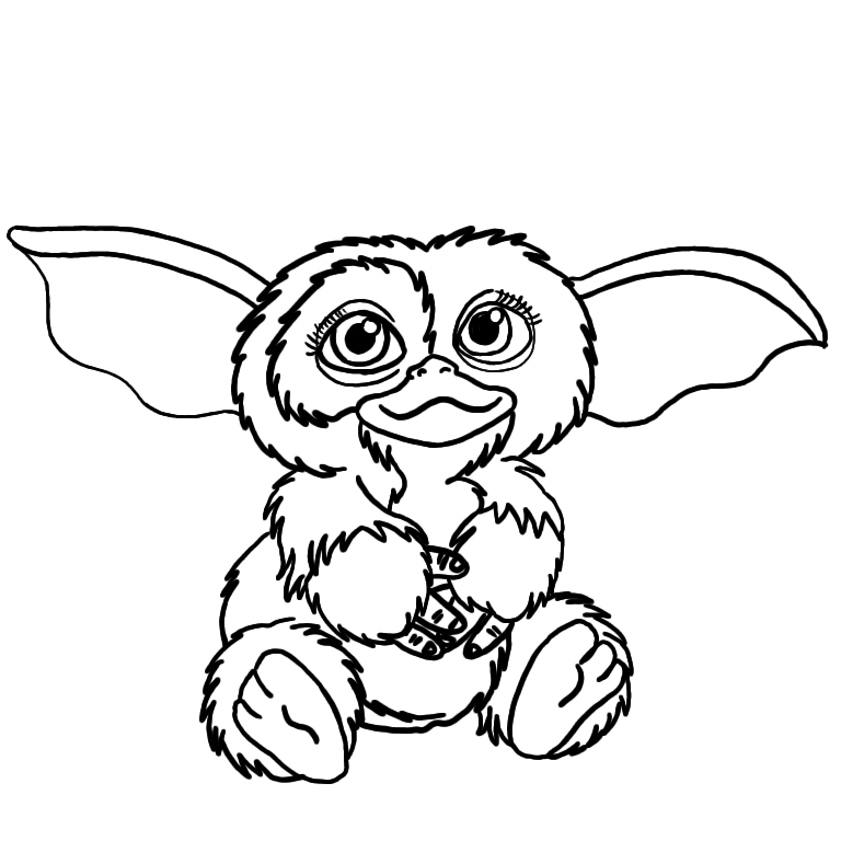 A sketch of gizmo by zoeytmstmd on