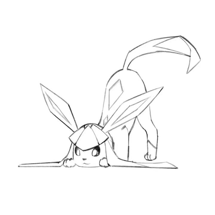 Âð on x glacier pokãmon glaceon pokemon fanart animation wip fananimation httpstcovgcgqbgk x