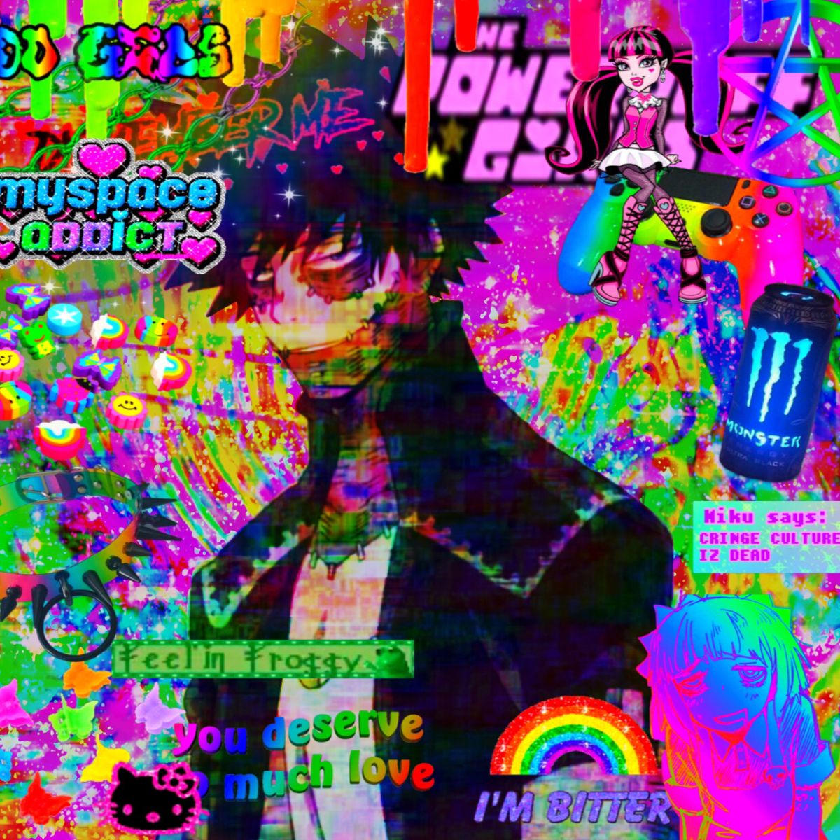 Glitchcore dabi pfp glitchcore wallpaper glitchcore anime anime wallpaper