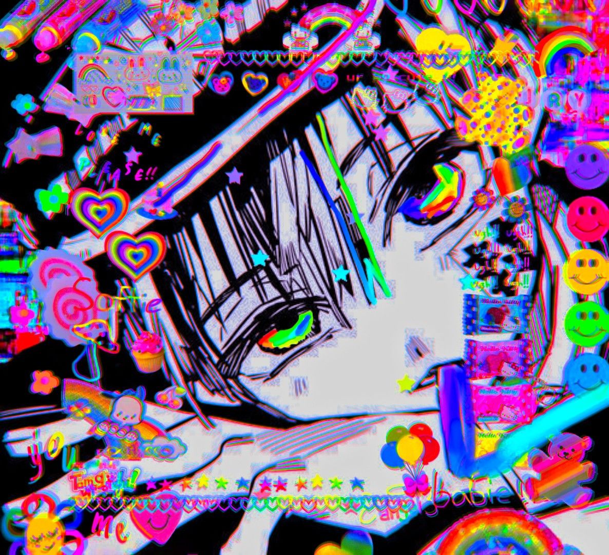 Glitchcore pfp wallpapers