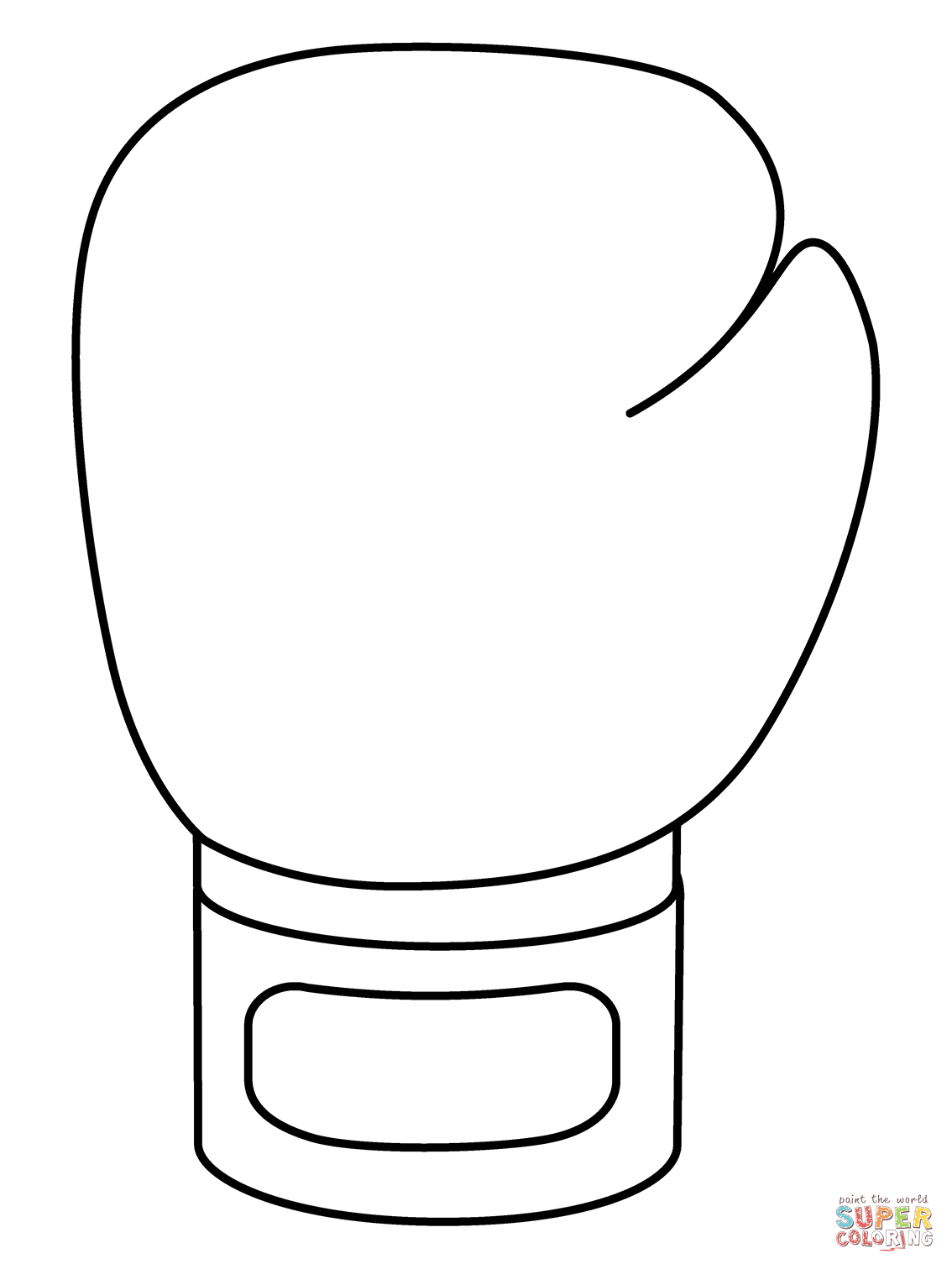 Boxing glove emoji coloring page free printable coloring pages