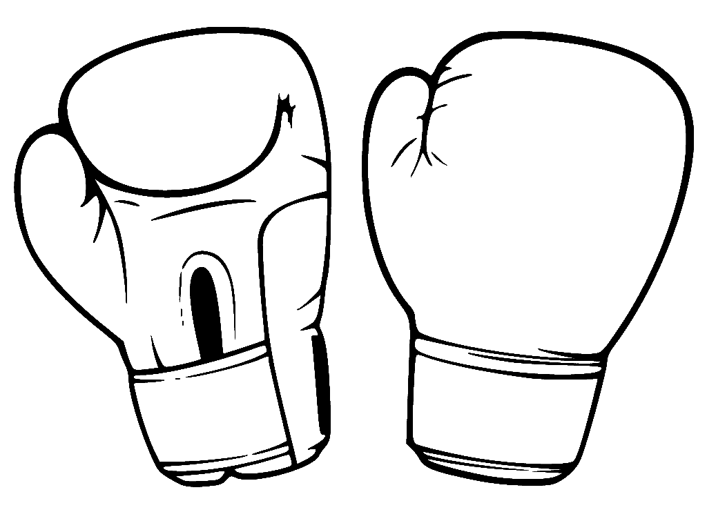 Boxing coloring pages printable for free download