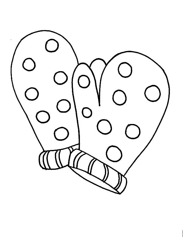 Mittens gloves coloring pages coloring pages coloring pages winter printed mittens