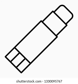 Outline glue stick vector icon stock vector royalty free