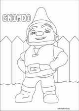 Gnomeo and juliet coloring pages