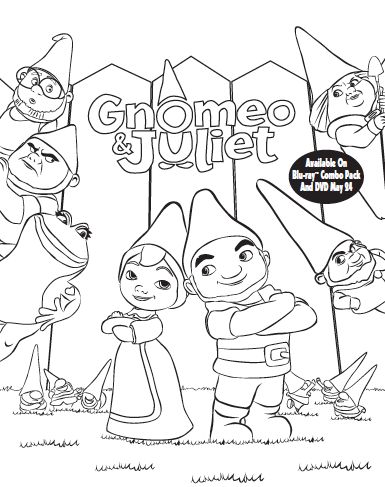 Gnomeo juliet ideas juliet coloring pages coloring pages for kids
