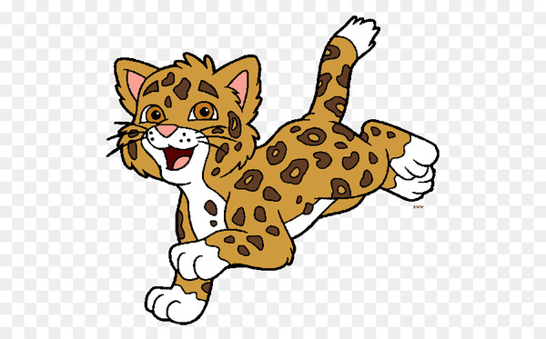 Free baby jaguar jaguar dinosaurs felidae cartoon png