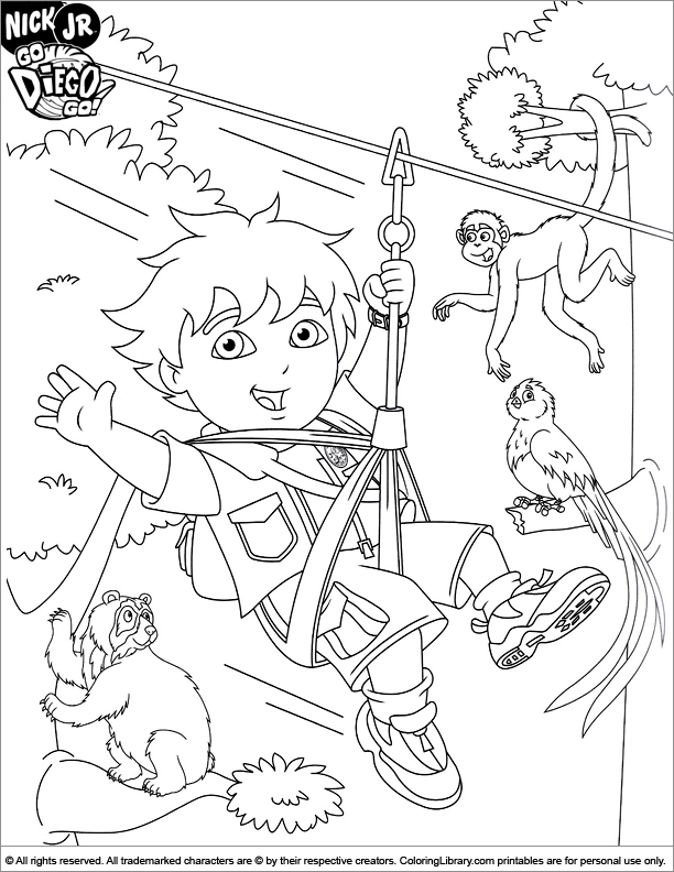 Coloring sheet