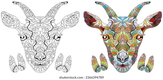 Zentangle goat images stock photos d objects vectors