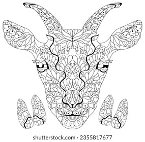 Zentangle goat images stock photos d objects vectors