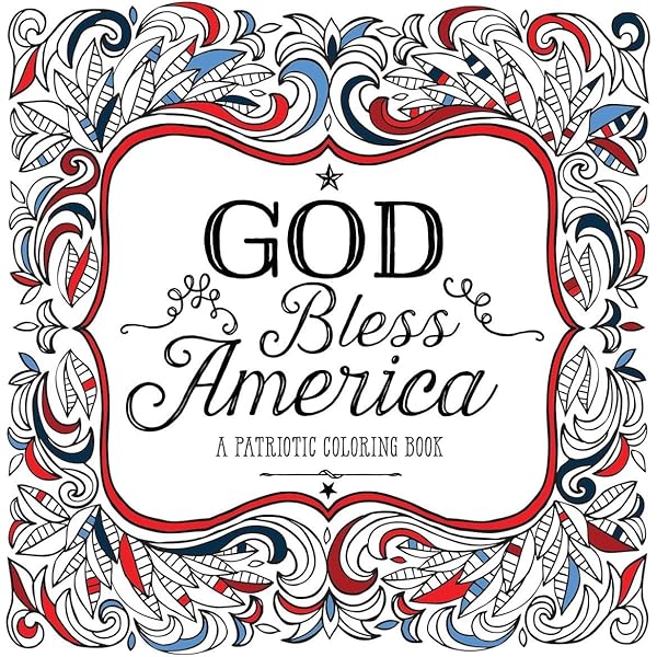 God bless america a patriotic coloring book multnomah books