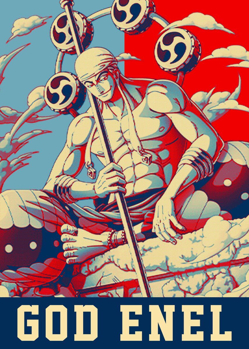 God Enel (Destruction) Poster by PiratekingKP