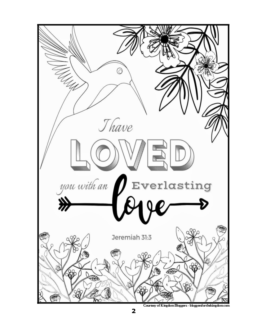 Christian adult coloring book â nursing home ministry resources