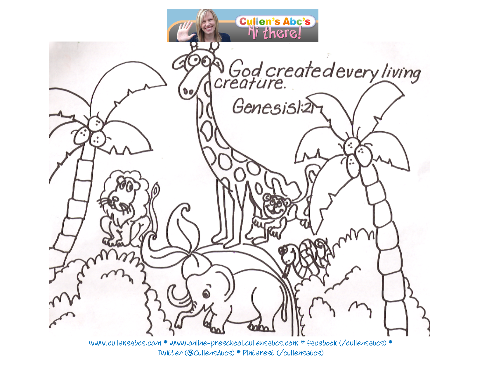 Story of creation free childrens videos activities