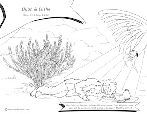 Elijah elisha teach us the bible