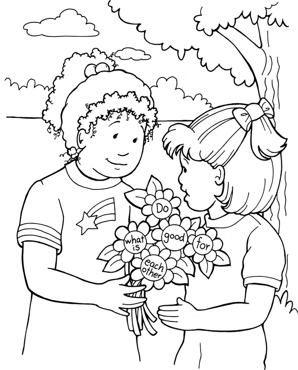 Forgiving others coloring page sunday school coloring pages school coloring pages bible coloring pages