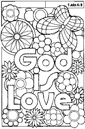 God is love coloring sheet love coloring pages coloring pages bible coloring pages