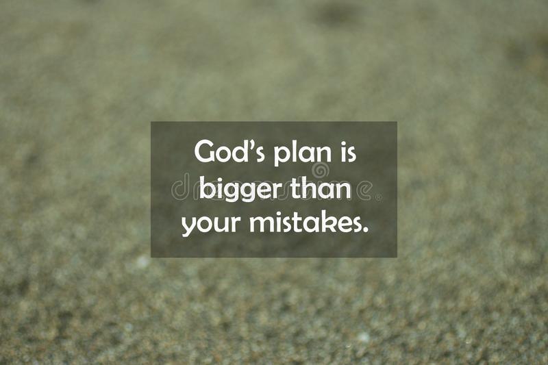 Gods plan stock photos