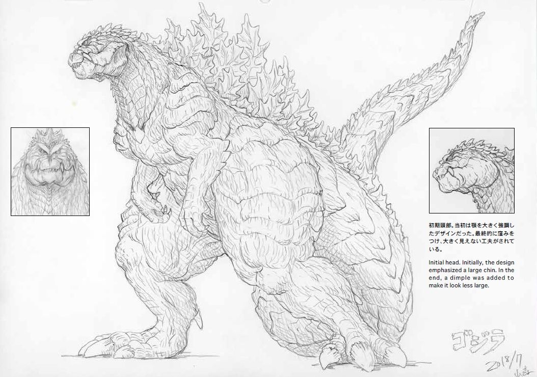 Godzilla ultima concept art kaiju art godzilla funny kaiju monsters