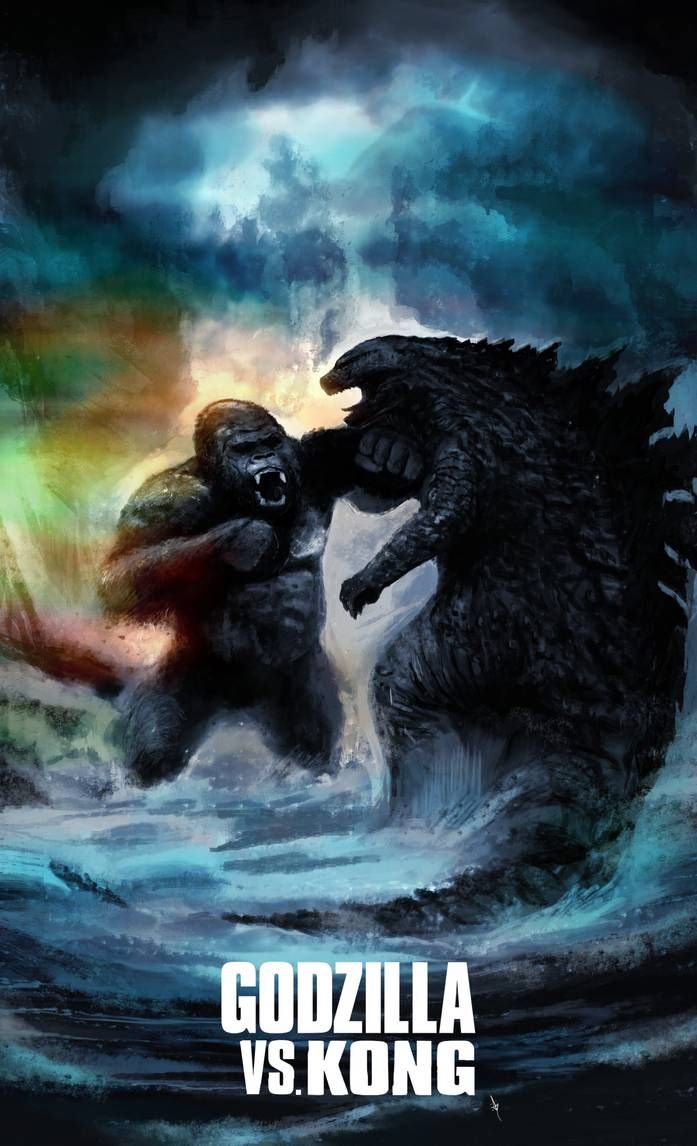 Monsterverse godzilla vs kong by raprankster on deviantart king kong vs godzilla godzilla vs kong godzilla