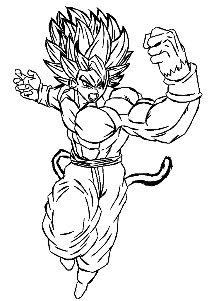 Great ape beast gohan fan art