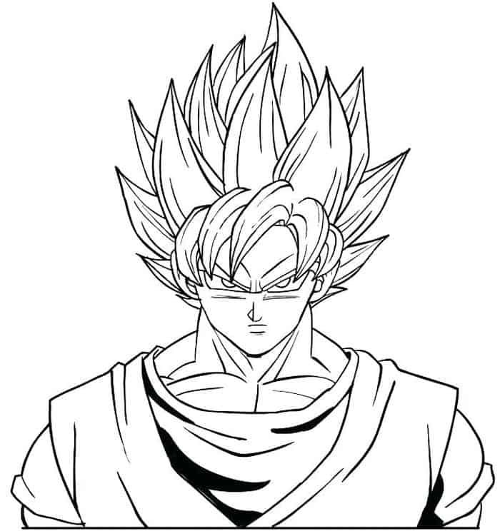 Super saiyan goku coloring pages super coloring pages cartoon coloring pages monster coloring pages