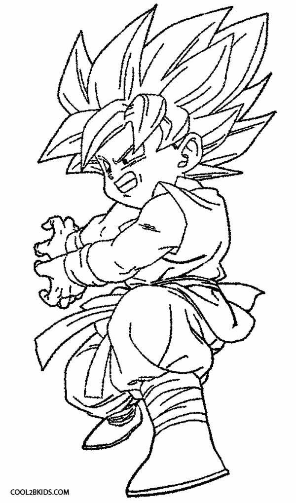 Printable goku coloring pages for kids coolbkids dragon images coloring pages cartoon coloring pages