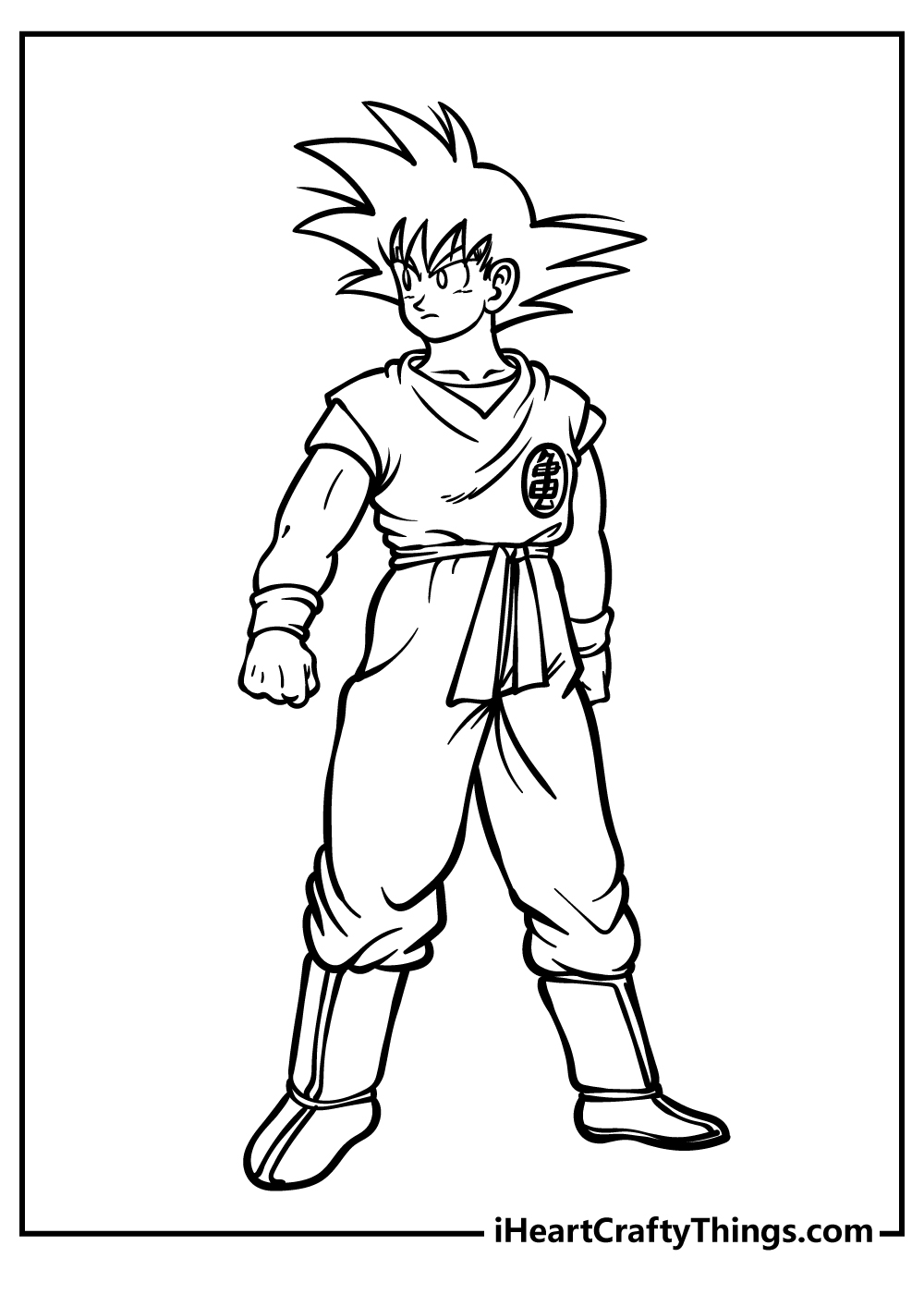 Dragon ball z coloring pages free printables