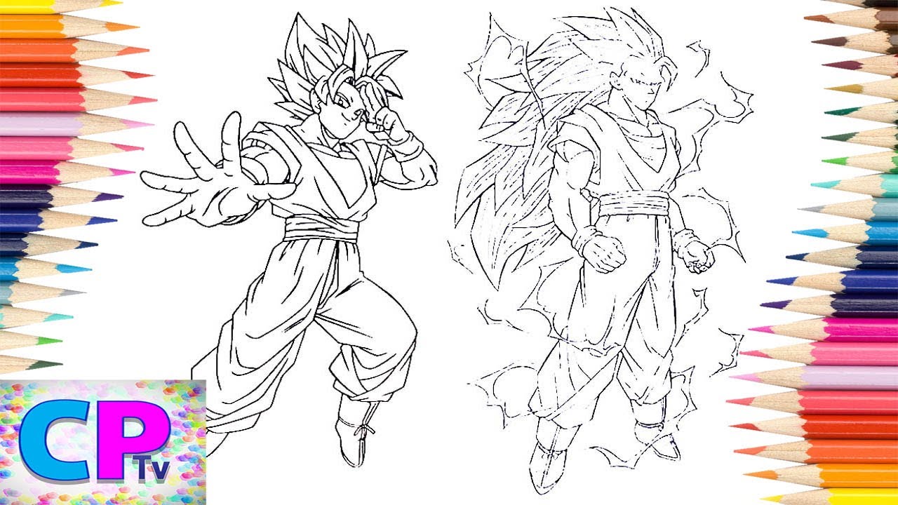 Dragon ball son gokudragon ball son gohan coloring pagesdisfigure