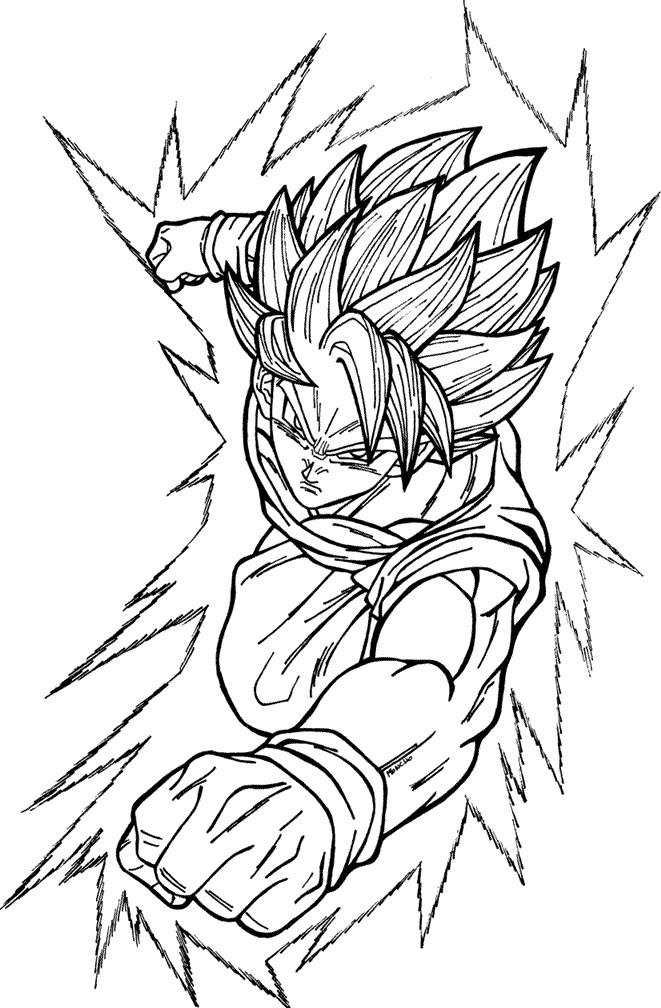 Goku super saiyan by moncho