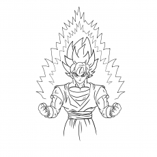 Top free printable dragon ball z coloring pages online