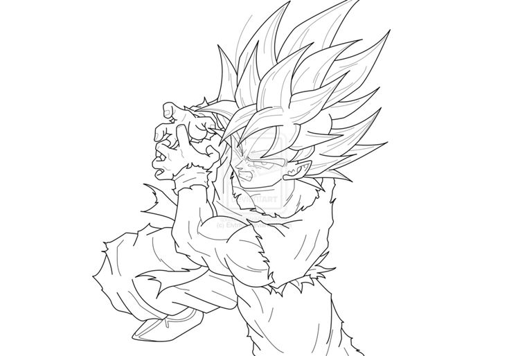 Dragon ball z coloring pages goku super saiyan god